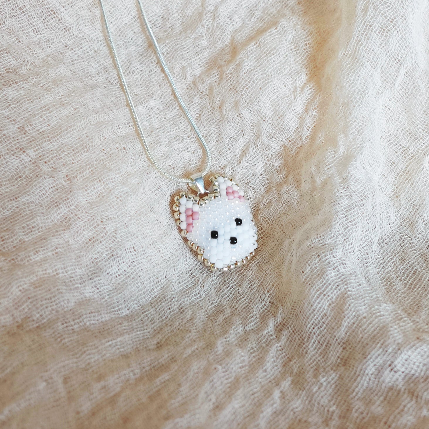 West Highland Terrier Necklace Left