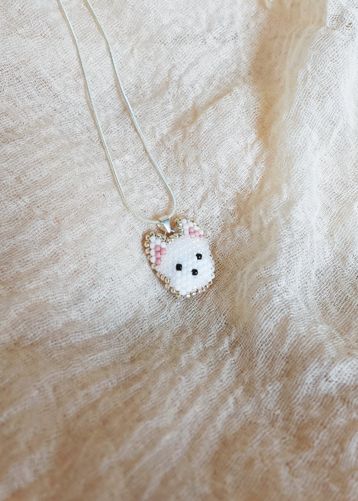 West Highland Terrier Necklace Left