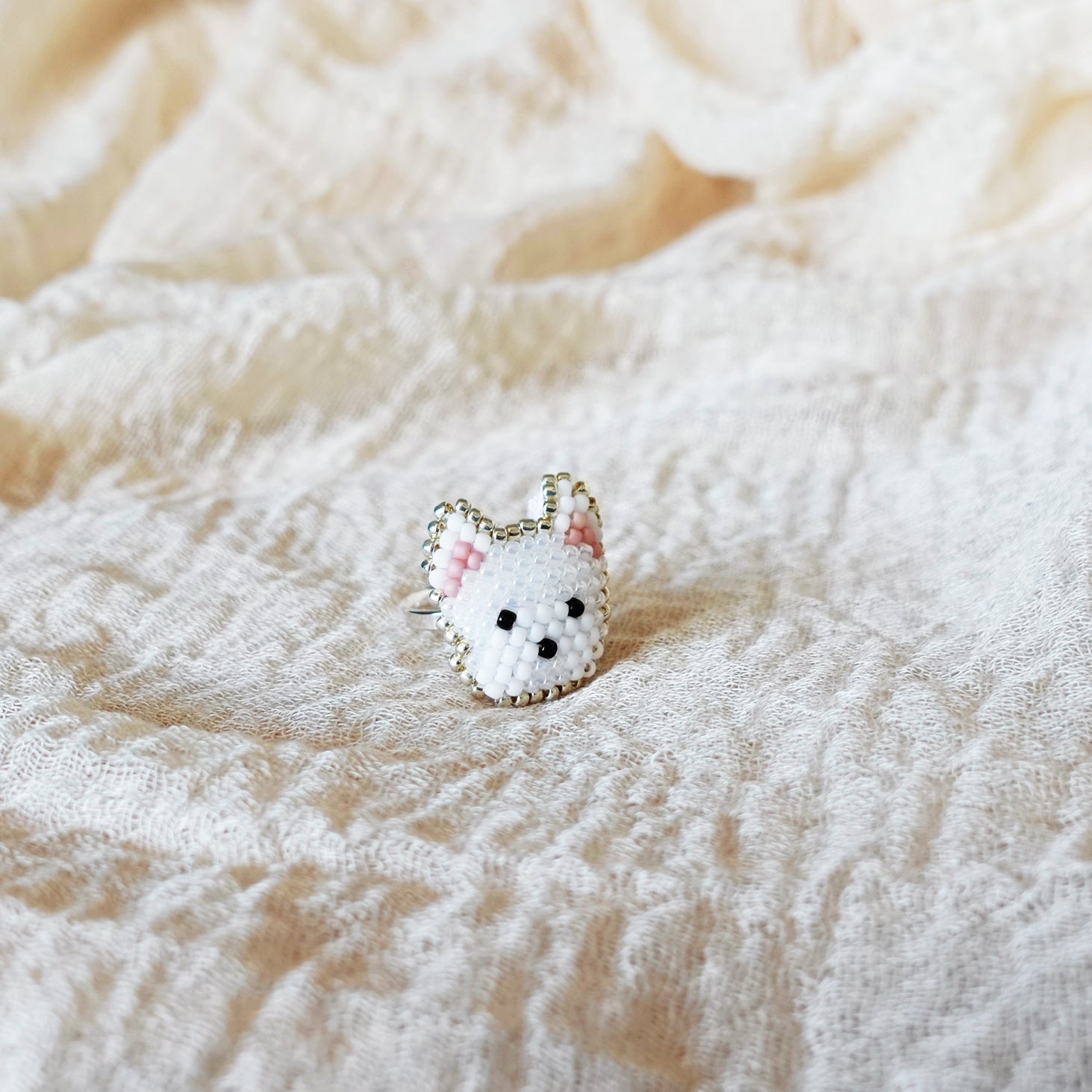 West Highland Terrier Ring Left