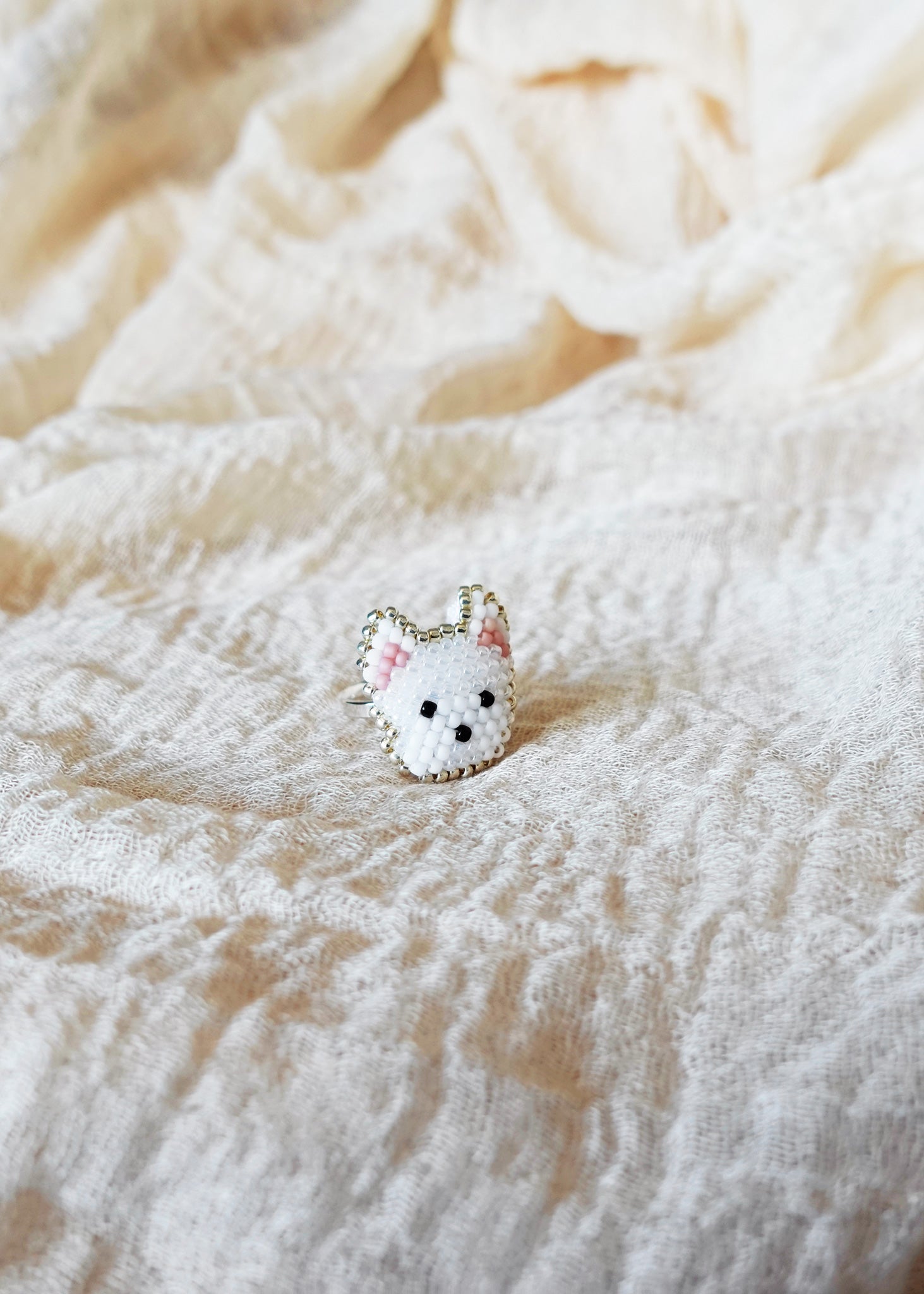 West Highland Terrier Ring Left