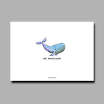 Whale Get Well Soon Card