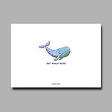 Whale Get Well Soon Card