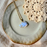 Whale shark necklace left