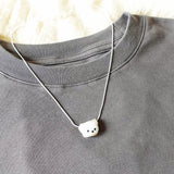 White Bear Necklace Shirt Left
