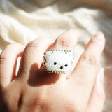 White Bear Ring Hand