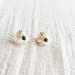 Wildpetal Stud Earrings in Pink Right Side