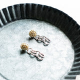 Xanthia Earrings in Gold Tray