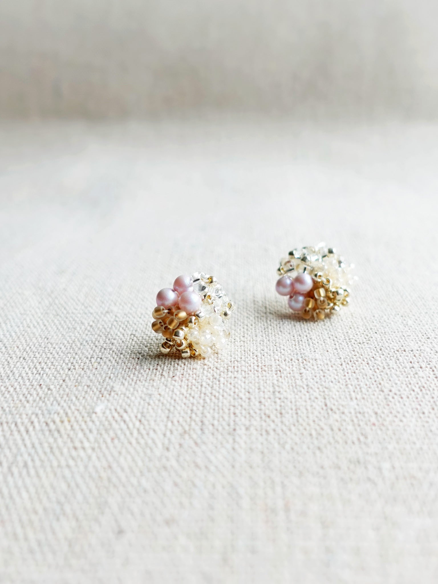 Zita Stud Earrings Left