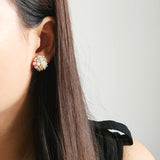 Zita Stud Earrings Model