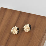 Aubrey Studs in Black Right