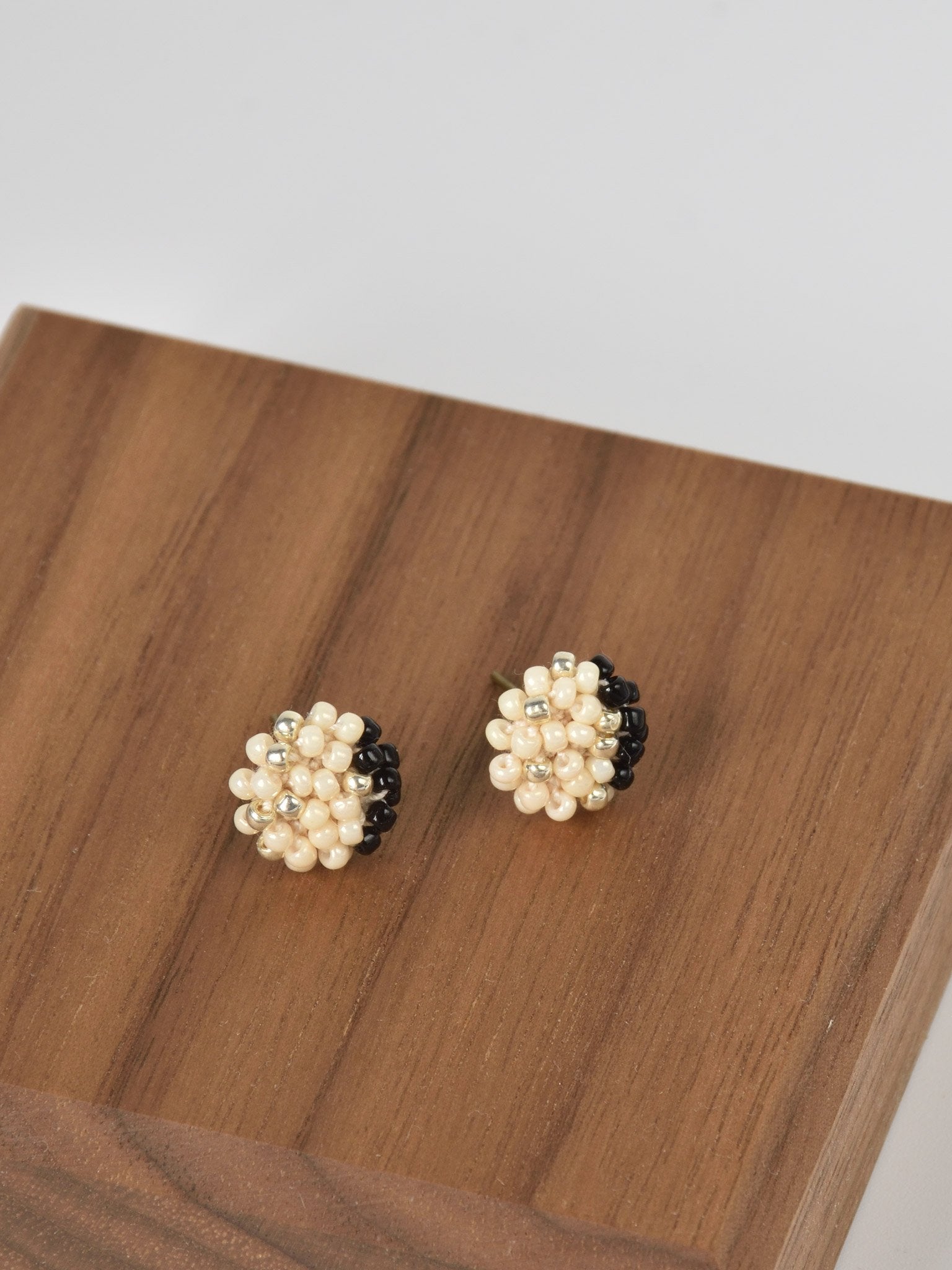 Aubrey Studs in Black Right