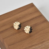 Aubrey Studs in Black Top