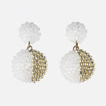 Callisto Last Quarter Drop Earrings in Gold Primary