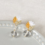 Cyrena Trio Earrings in Topaz Top 1