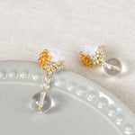 Cyrena Trio Earrings in Topaz Top 2