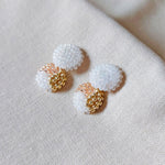 Duet Trio Drop Earrings Side 2