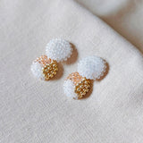 Duet Trio Drop Earrings Side 2