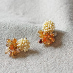 Hazel Agate Earrings Side