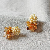 Hazel Agate Earrings Side