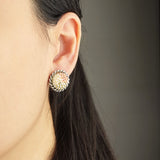 Marjorie Stud Earrings Model