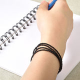 Mask Lanyard Stainless Steel Black Bracelet 2