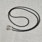 Mask Lanyard Stainless Steel Black