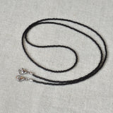 Mask Lanyard Stainless Steel Black