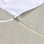 Mask Lanyard Stainless Steel White With Mask