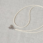 Mask Lanyard Stainless Steel White