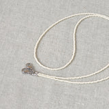 Mask Lanyard Stainless Steel White