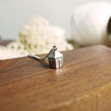 Miniature House Necklace III Left