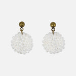Prelude Delica Drop Earrings in White Primary