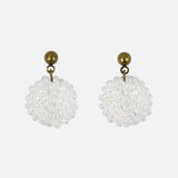 Prelude Delica Drop Earrings in White Primary