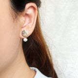 Phoebe Trio Earrings in Diamond Black