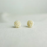 Prelude Petite Studs in Ivory Front