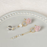 Radelle Quartz Mismatched Earrings in Purple Top 2