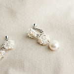 Richele Marshmallow Clip-on Earrings Back