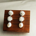 Richele Marshmallow Earrings Display Right