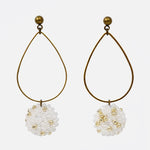 Tiana Teardrop Dangle Hoop Earrings Primary