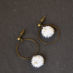 Esmeralda Dangle Hoop Mismatched Earrings Top