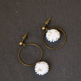 Esmeralda Dangle Hoop Mismatched Earrings Top