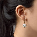 Beads Star Dust Delica Drops Earrings Model