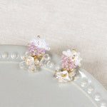 Sereia Duo Quartz Drop Earrings in Purple Top 1