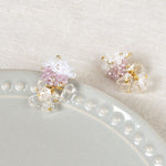 Sereia Duo Quartz Drop Earrings in Purple Top 2