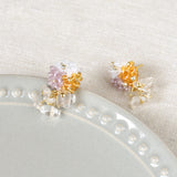 Sereia Trio Earrings in Purple and Topaz Top 2