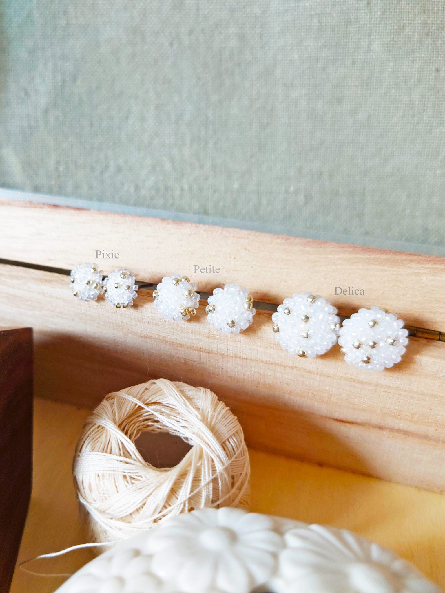 Star Dust Earrings Sizes