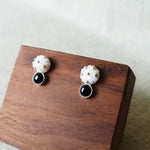Star Dust Onyx Earrings Right