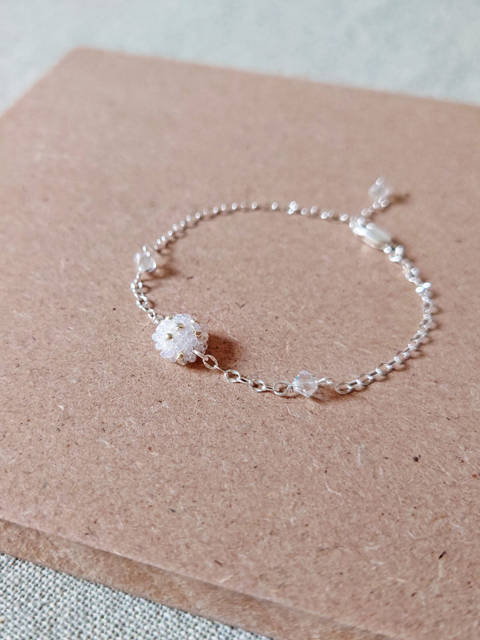 Star Dust Pixie Crystals Bracelet Board Front