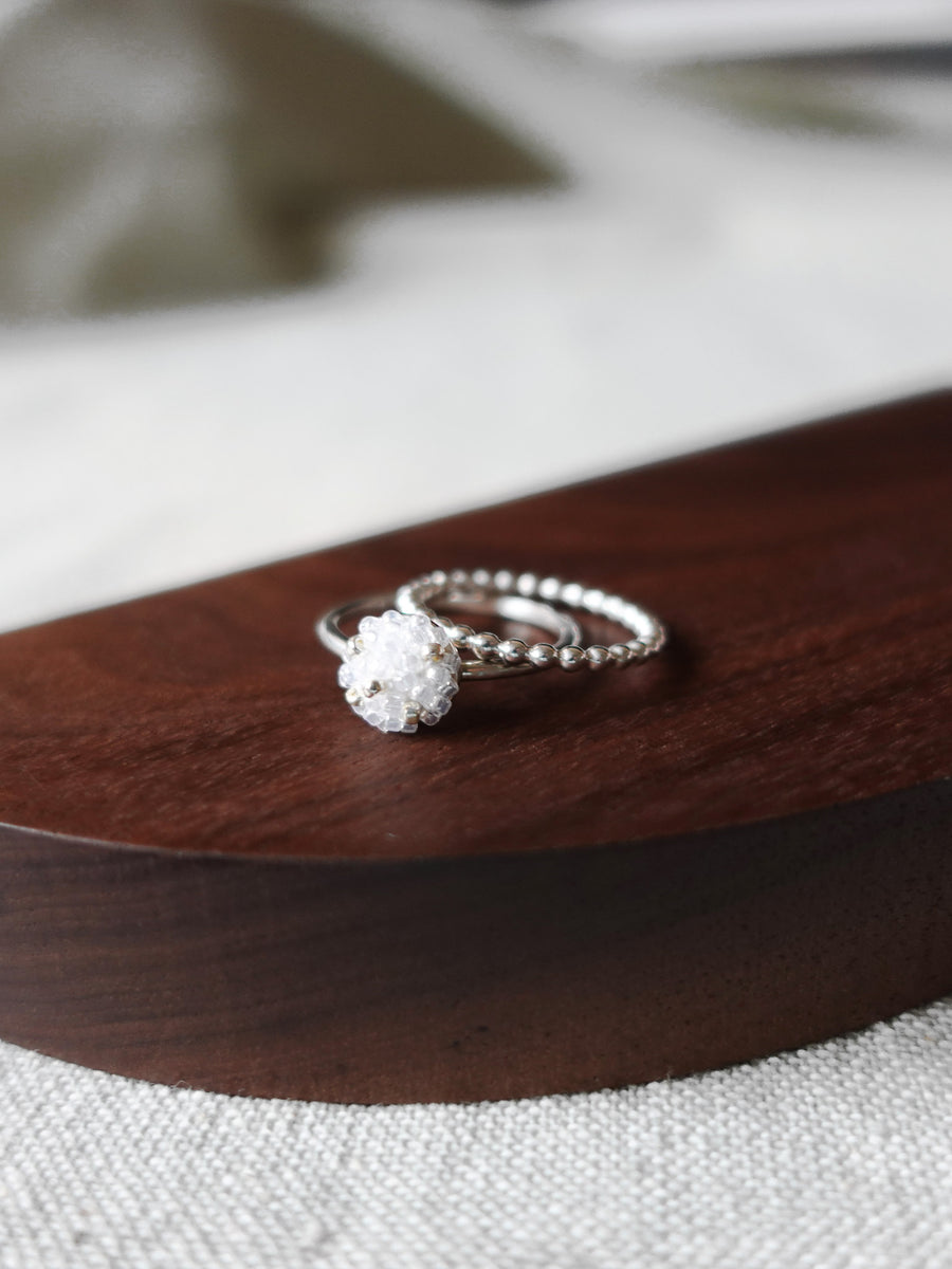 Star Dust Pixie Stacking Rings Display 1