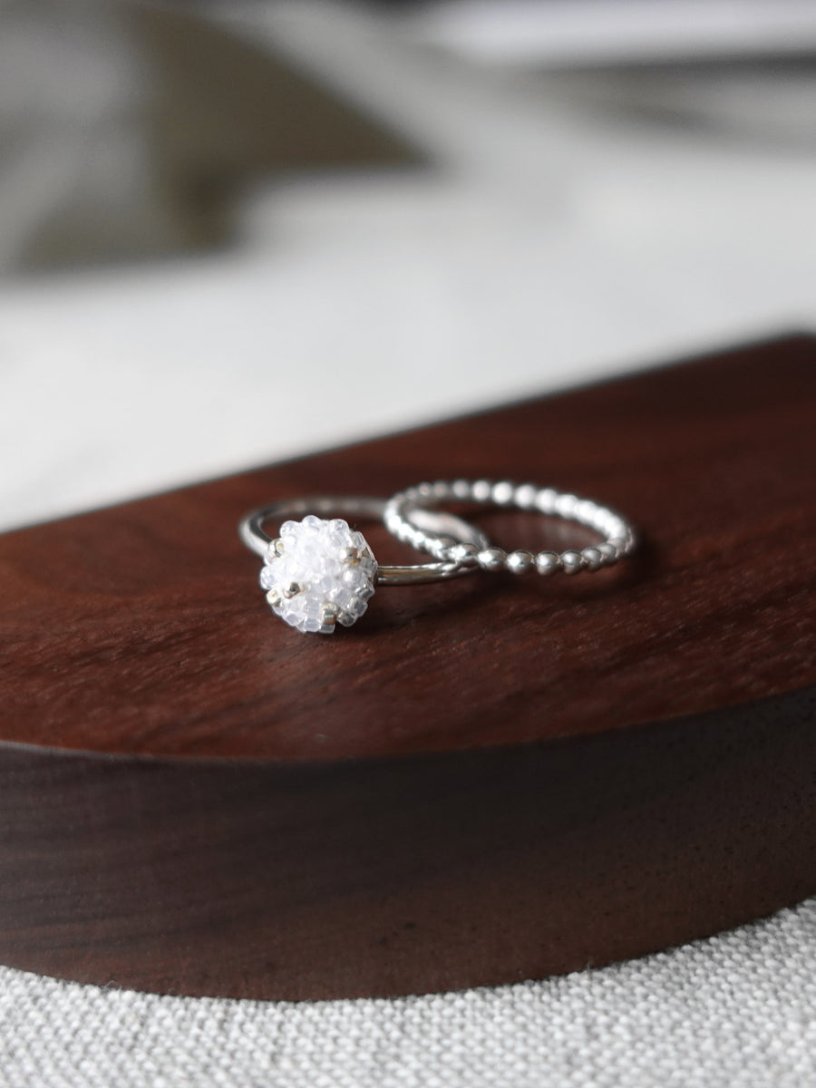 Star Dust Pixie Stacking Rings Display 2